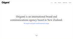 Desktop Screenshot of origami-brand.com