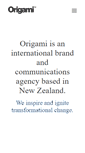Mobile Screenshot of origami-brand.com